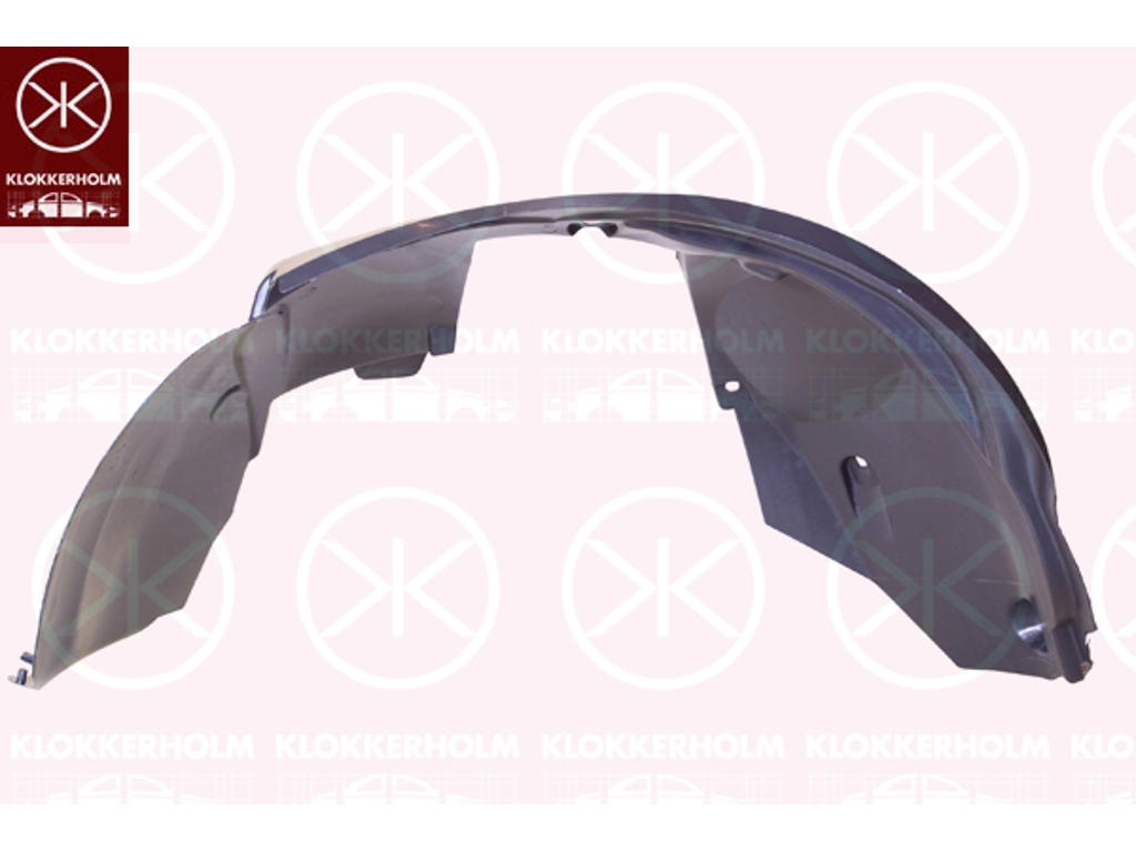 Liner, wheelhouse, Plastic, Left Front