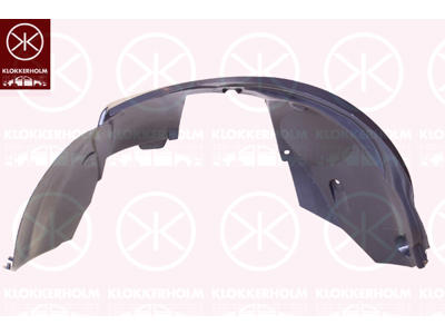 Liner, wheelhouse, Plastic, Left Front