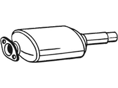 Catalytic Converter, with mounting parts, Emission Standard: Euro 1, Emission Standard: Euro 2
