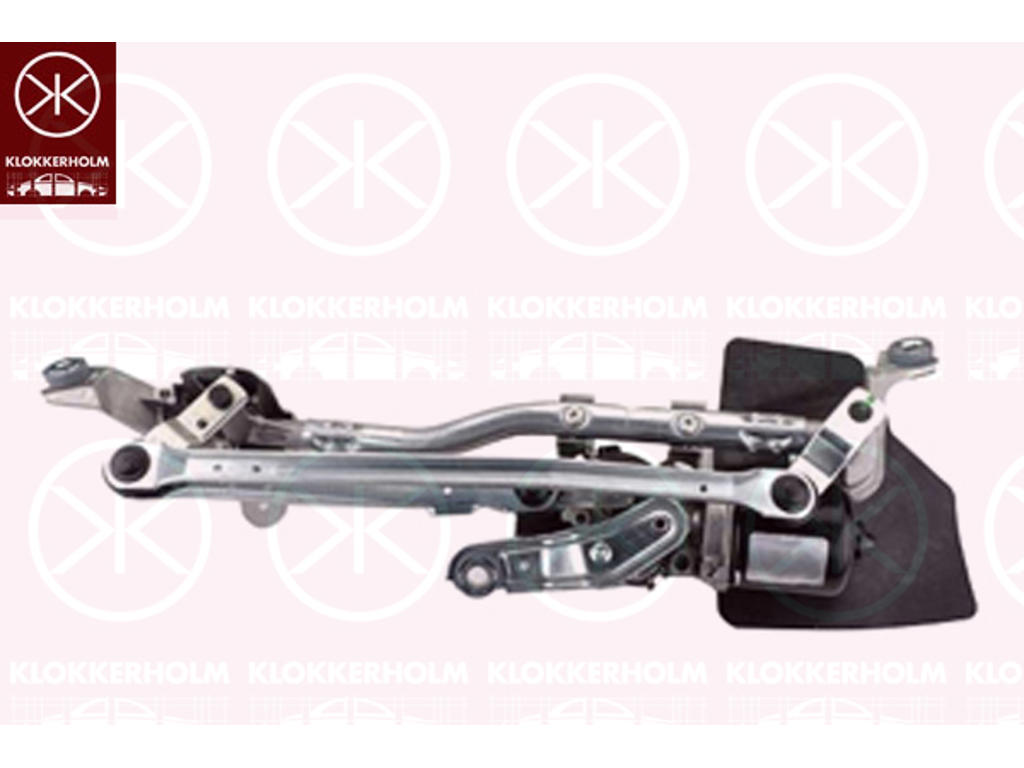 Window Cleaning System, Front, Set, with electric motor, Voltage [V]: 12, for left-hand drive vehicles