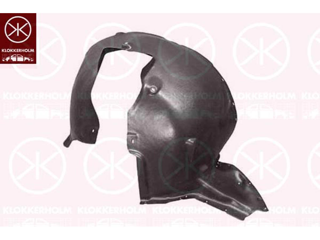 Liner, wheelhouse, Plastic, Left Front