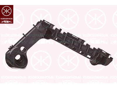 Mounting Bracket, bumper, Plastic, Left Front