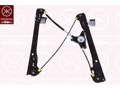 Window Regulator, 4-dr, OE-type, without electric motor, Electric, Left Front, Vehicle Production Country: Republic of Korea (South Korea)
