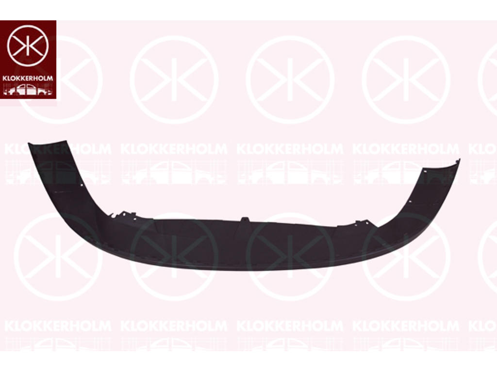 Spoiler, avant, noir