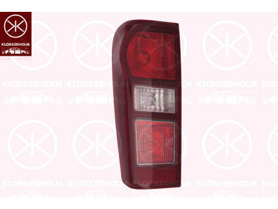 Tail Light Assembly, without bulb holder, Left, Model Year to: 2017