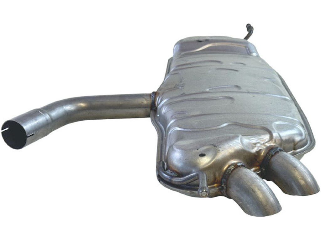 Rear Muffler, See accessories list for additionally required parts:  