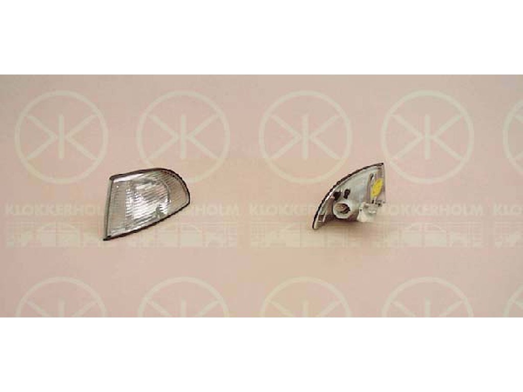 villogó izzó, Lámpatartó nélkül, Bosch type, fehér, jobb