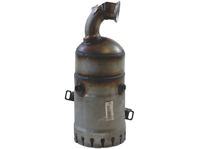 Catalytic Converter, with mounting parts, Euro 4