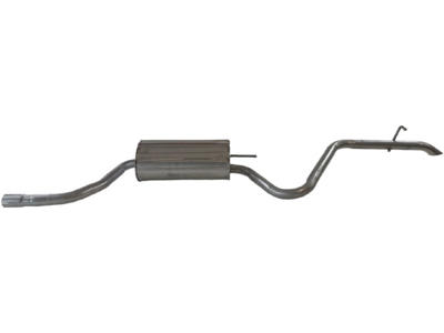 Rear Muffler, See accessories list for additionally required parts:  
