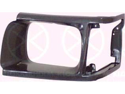 Frame, headlight, dark grey, Right