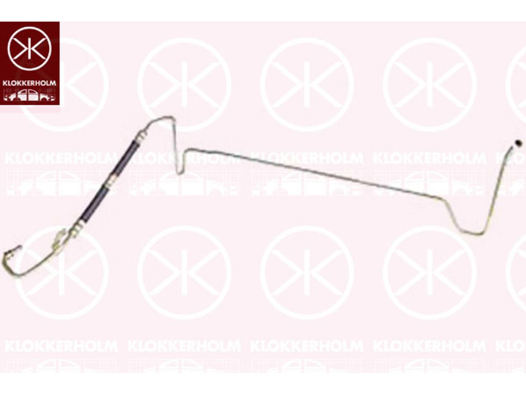 Hydraulic Hose, steering, from hydraulic pump to steering gear, only in connection with: 05061833