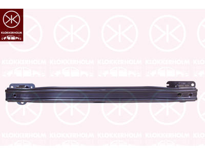 Support, bumper, Rear, Steel
