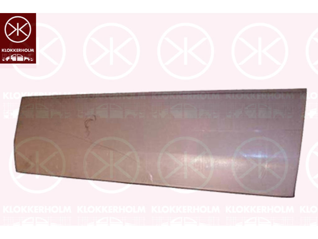 Dörr, karosseri, till höger fram, Ekonomiplåt, underdel