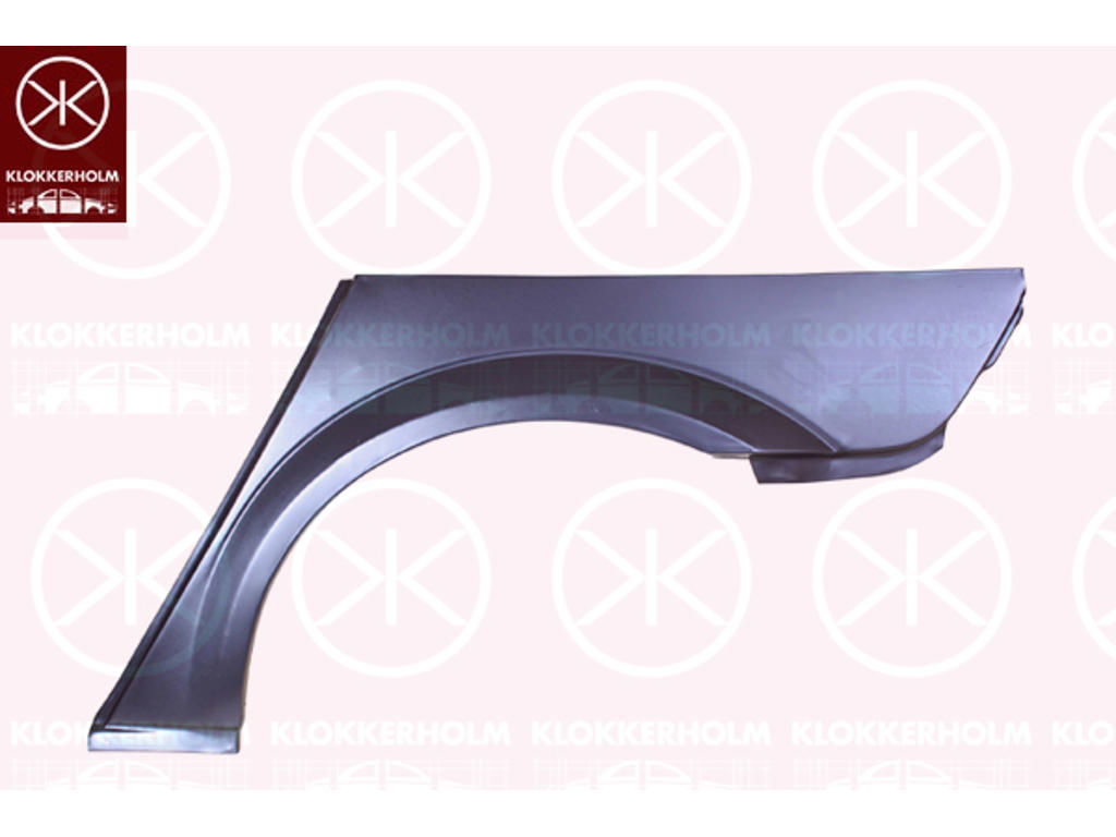 Quarter Panel, Wheel Arch Border, Repair Panel, Left Rear
