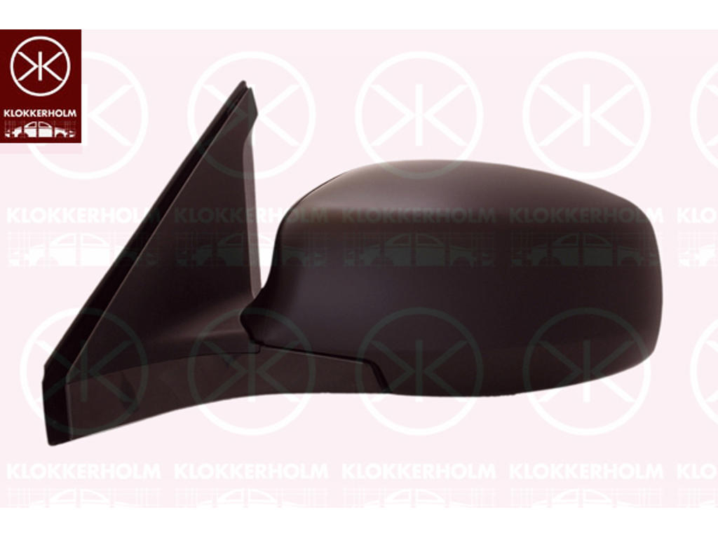 Exterior Mirror, Convex, Left, for manual mirror adjustment