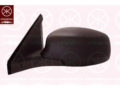 Exterior Mirror, Convex, Left, for manual mirror adjustment