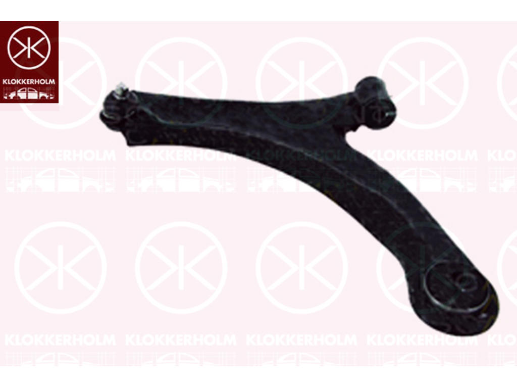 Control/Trailing Arm, wheel suspension, Front Axle Right, with bush, with ball joint, Lower Section, Control Arm