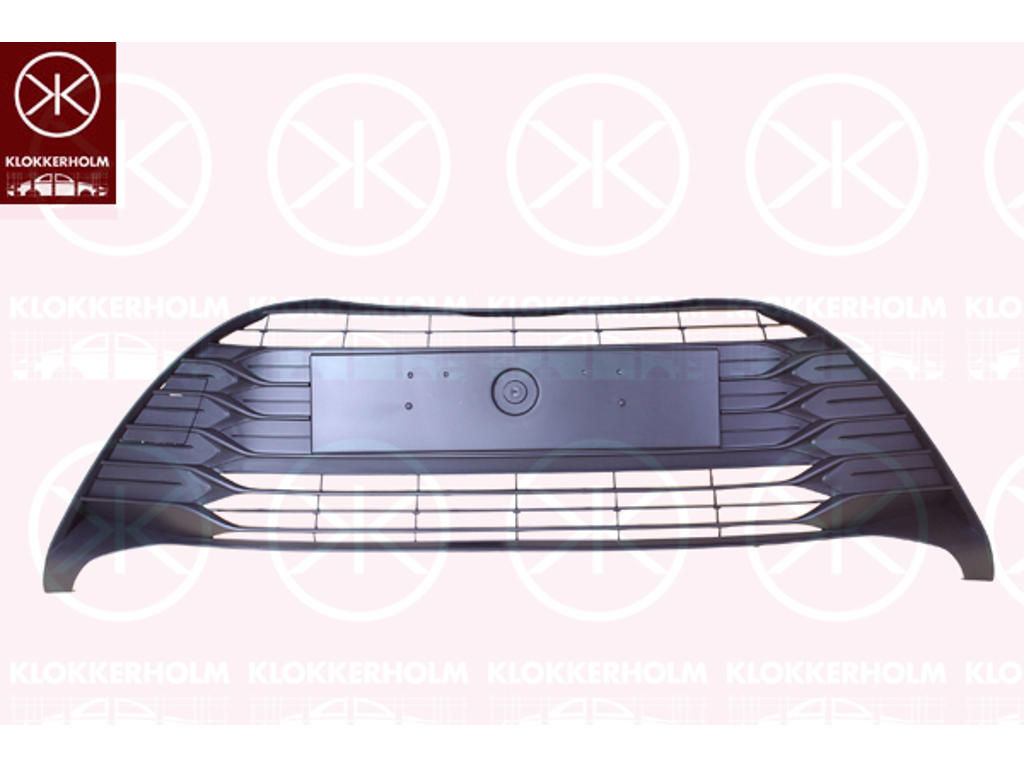 Ventilation Grilles, bumper, Front, Colour: black/grey