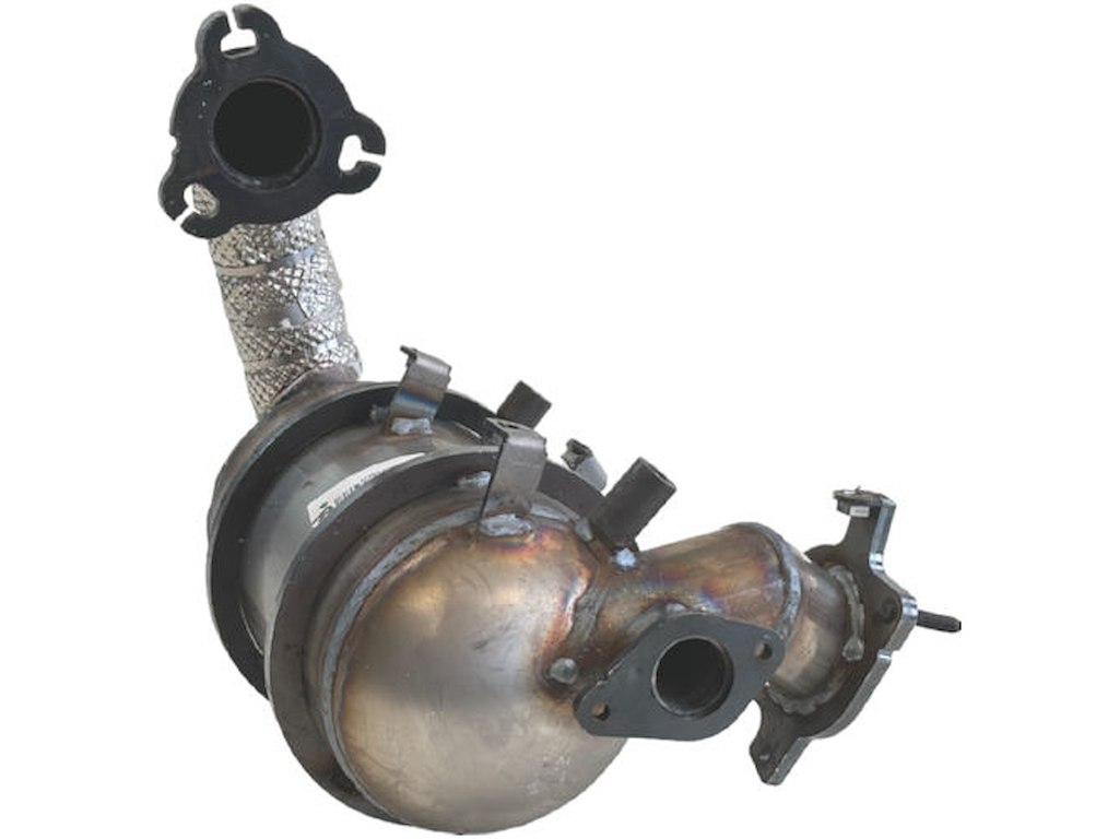 Soot/Particulate Filter, exhaust system, Material: Silicon carbide, with mounting parts, Euro 5