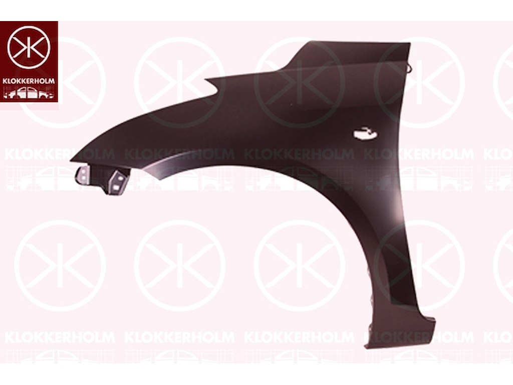 Крыло, спереди слева, с отверстием для поворотника