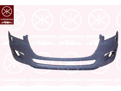 Bumper, w/primer, Front, with hole(s) for washer nozzle