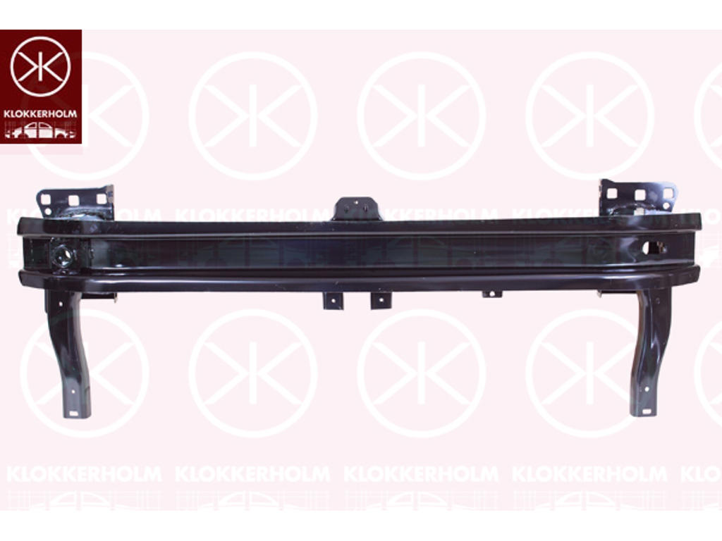 Support, bumper, Front, Upper section