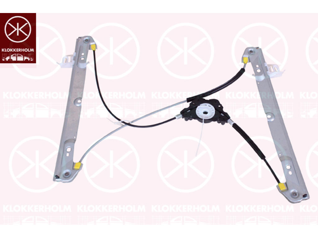 Fönsterhiss, 2-drs, OE-type, utan elmotor, elektrisk, till höger fram