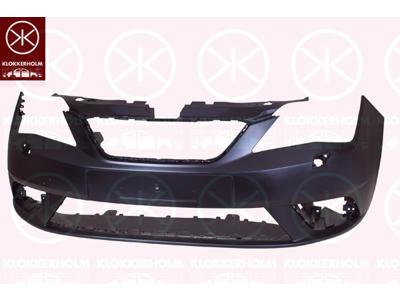 Bumper, w/primer, Front, with hole(s) for washer nozzle