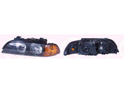 Headlight, H7/HB3, with motor for headlamp levelling, T.Y.C, Left, Indicator Colour: yellow, Illuminance [lx]: 30