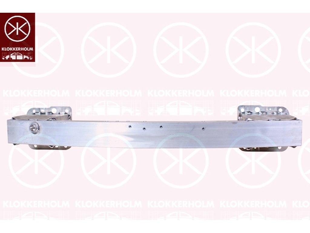 Stöd, stötfångare, aluminium, Fram