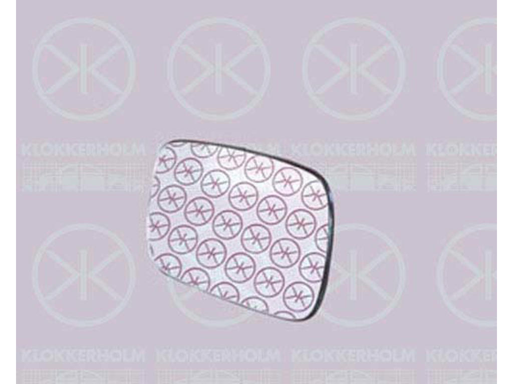 Mirror Glass, exterior mirror, Convex, Right
