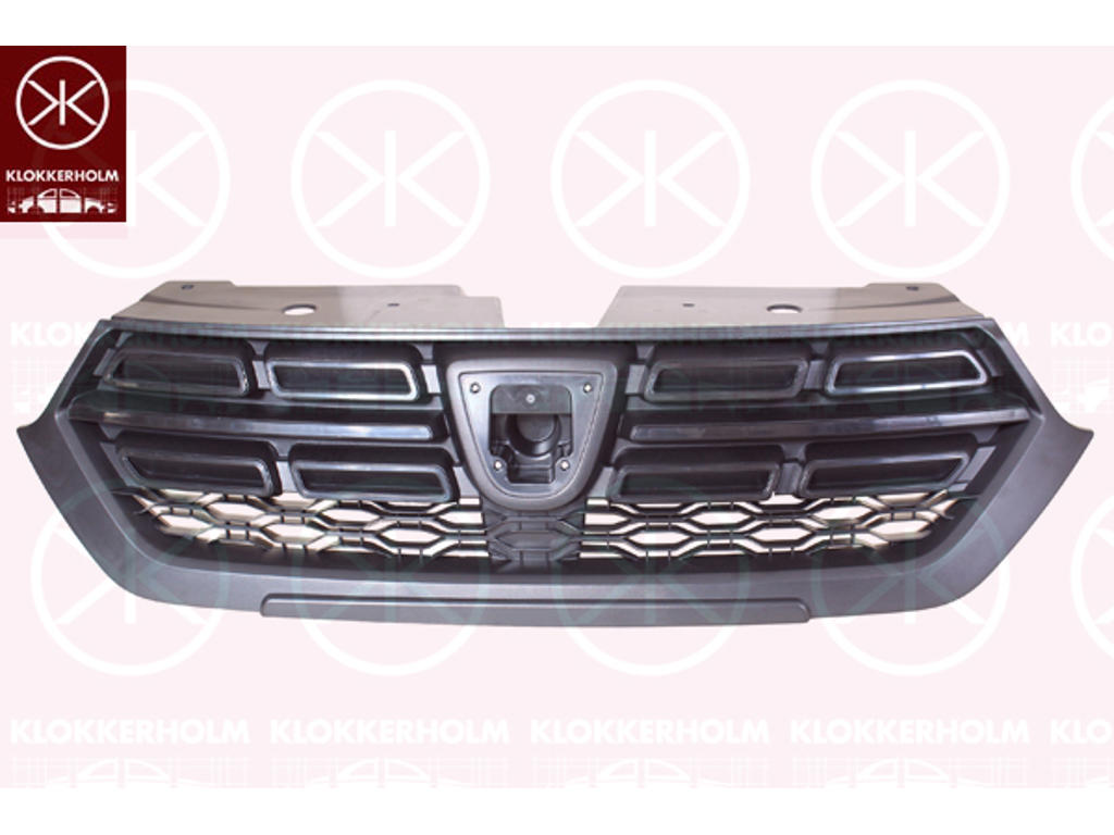 Radiator Grille, Front, black