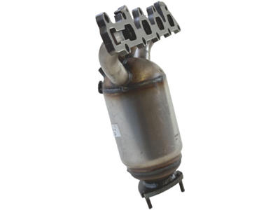 Catalytic Converter, with mounting parts, Euro 4