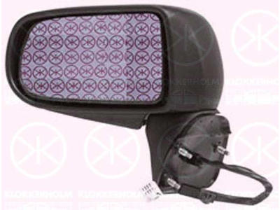 Exterior Mirror, w/primer, for electric mirror adjustment, Convex, Heatable, Right