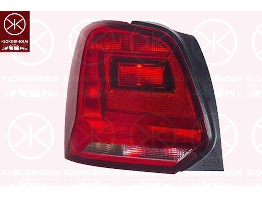 Kombinationsbackljus, GTI, Höger, med lamphållare, AL