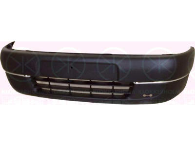Bumper, with reinforcement, Front, with trim strip