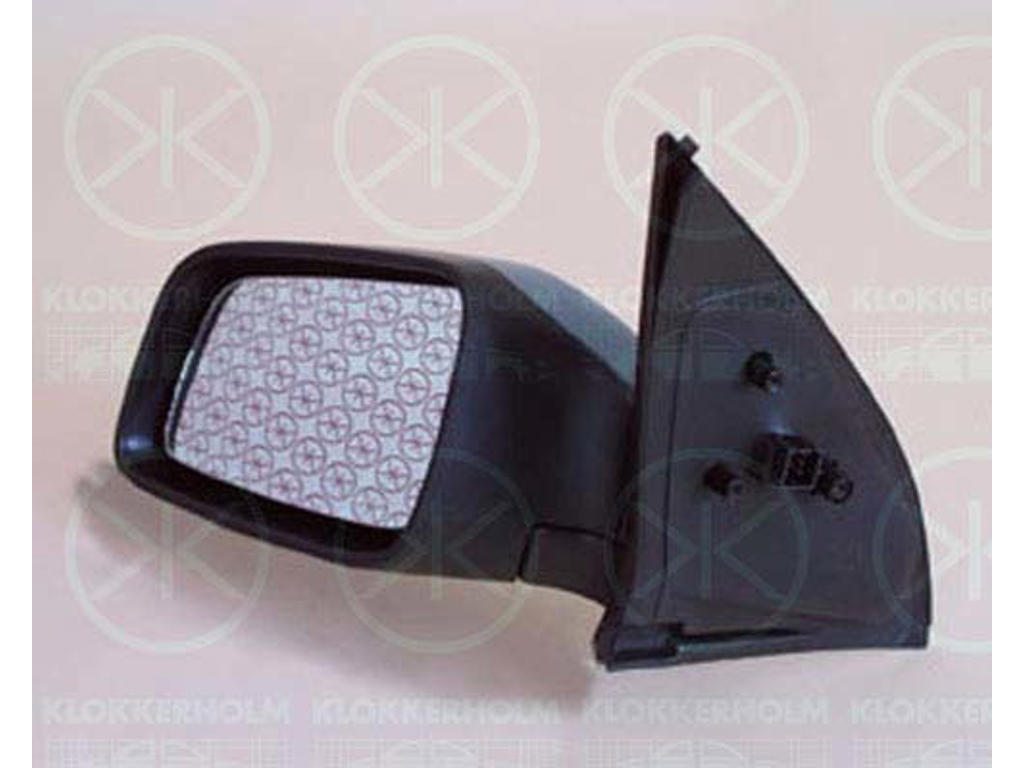 Exterior Mirror, w/primer, for electric mirror adjustment, Convex, Heatable, Right