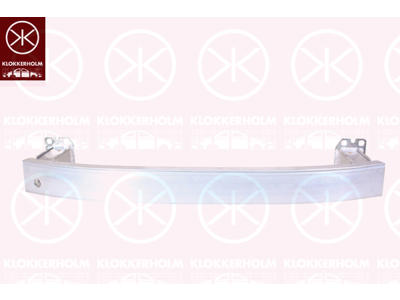 Stöd, stötfångare, aluminium, Fram