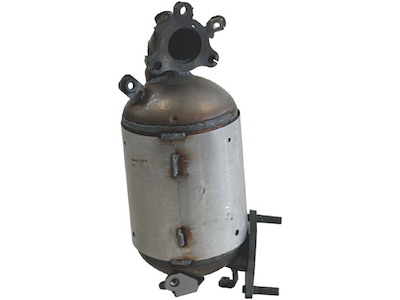 Soot/Particulate Filter, exhaust system, Material: Cordierite, with mounting parts, Euro 5