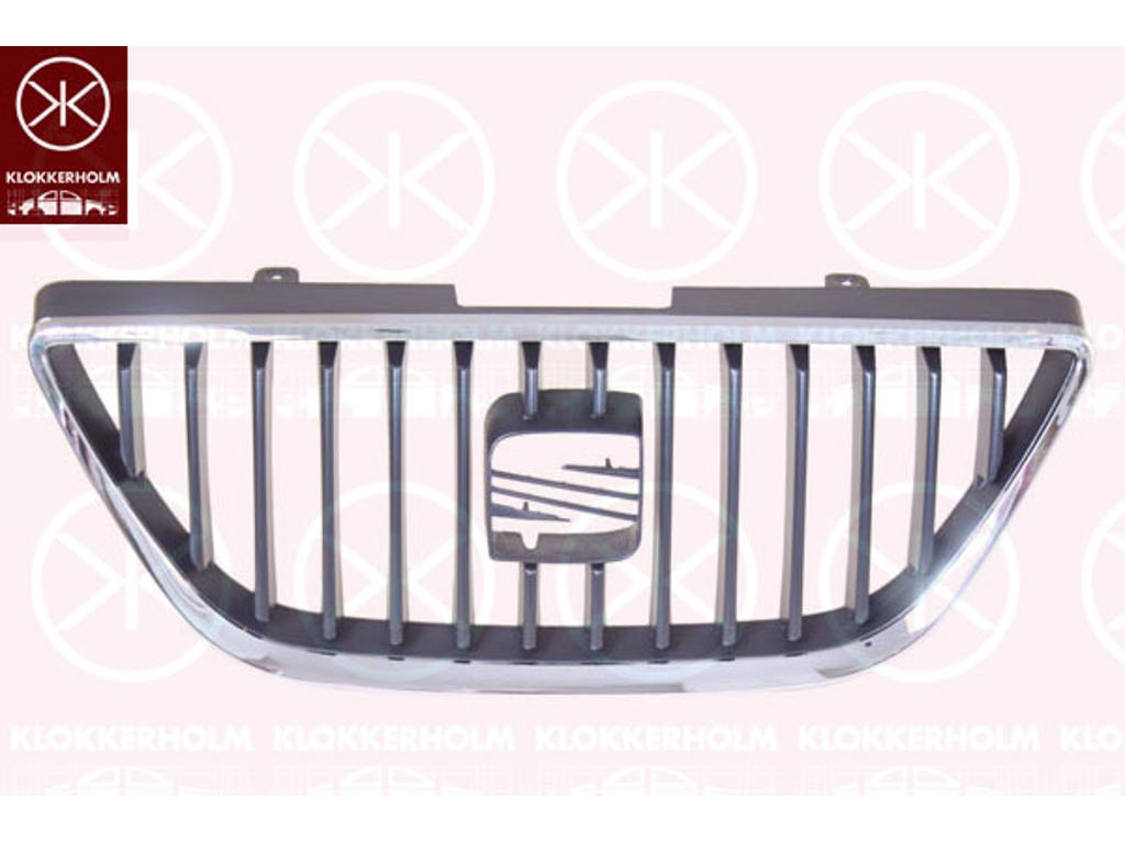 Kølergitter, krom/sort, ikke til køretøjsudstyrsserie/-variant: CUPRA