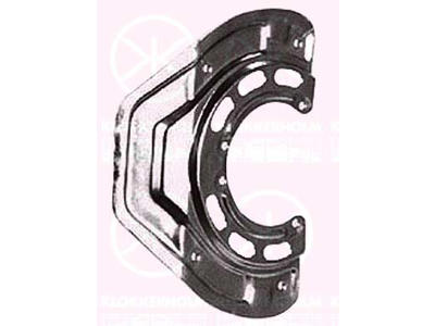 Splash Guard, brake disc, Front Axle, Diameter 1/Diameter 2 [mm]: 254/100, Zinc-coated