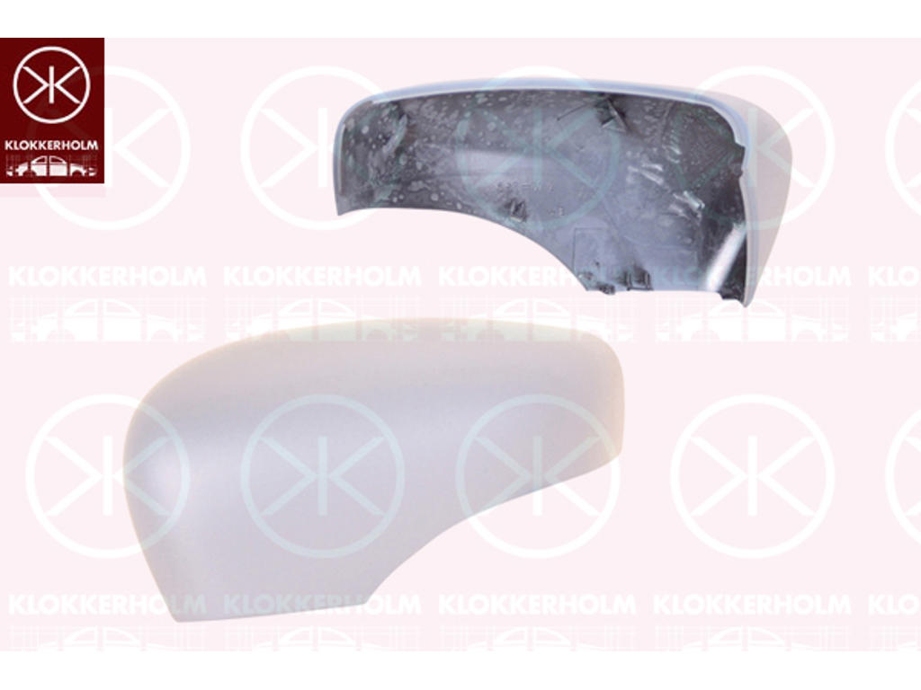 Housing, exterior mirror, w/primer, Right