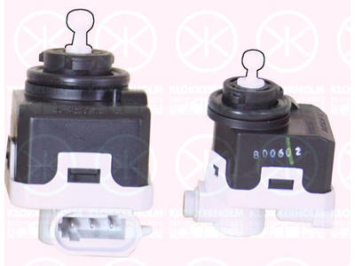 Actuator, headlight levelling, Electric