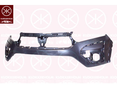 Pare-chocs, avant, lisse