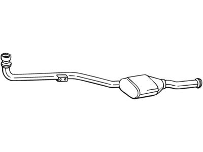 Catalytic Converter, with mounting parts, Emission Standard: Euro 3, Euro 4