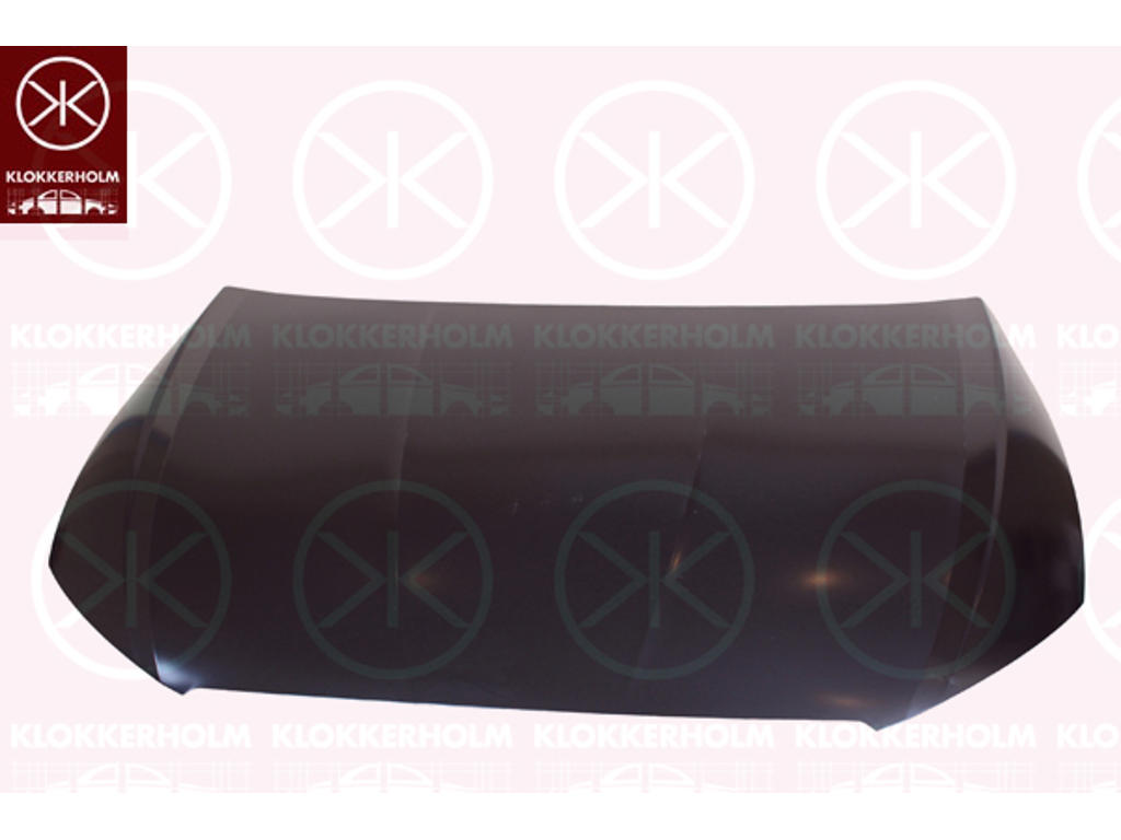 Bonnet, Steel, Electrogalvanized
