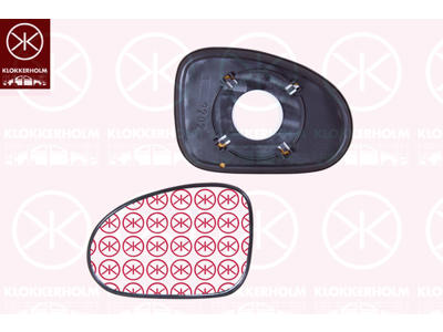 Mirror Glass, exterior mirror, Convex, Right