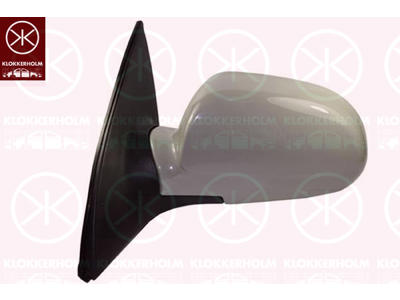 Exterior Mirror, w/primer, for electric mirror adjustment, Convex, Heatable, Right