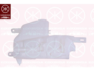 Washer Fluid Reservoir, window cleaning, for vehicles without headlamp cleaning system