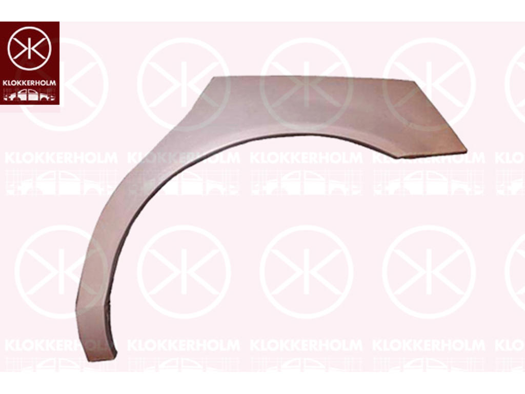 Quarter Panel, 4-dr, Left, Wheel Arch Border, Repair Panel